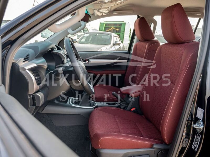 2023 Toyota Hilux Double Cab 2.7 Liters 4 Cylinders Petrol Engine Black Red Pickup Truck Manual