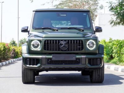 2025 Mercedes-Benz G 63 AMG 4.0-liter V8 twin-turbo Petrol Engine Green Red SUV