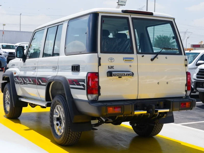 2026 Toyota Land Cruiser 70 Series 2.8L Turbo Diesel 4 Cylinders Engine White Grey SUV