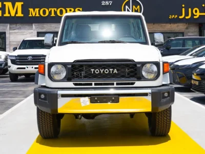 2026 Toyota Land Cruiser 70 Series 2.8L Turbo Diesel 4 Cylinders Engine White Grey SUV