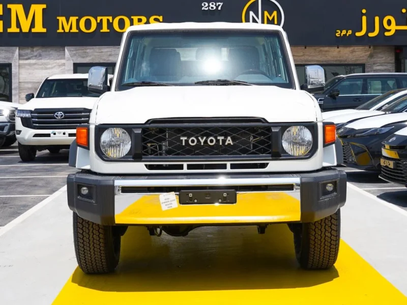 2026 Toyota Land Cruiser 70 Series 2.8L Turbo Diesel 4 Cylinders Engine White Grey SUV
