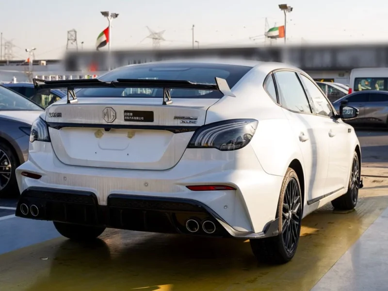 2025 MG MG6 1.5-litre turbocharged 4 Cylinders Engine White Black Sedan Automatic GCC