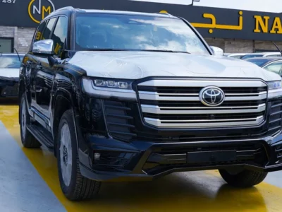 2026 Toyota Land Cruiser VXR 3.5 Litres V6 Twin-Turbocharged Petrol Engine Black SUV