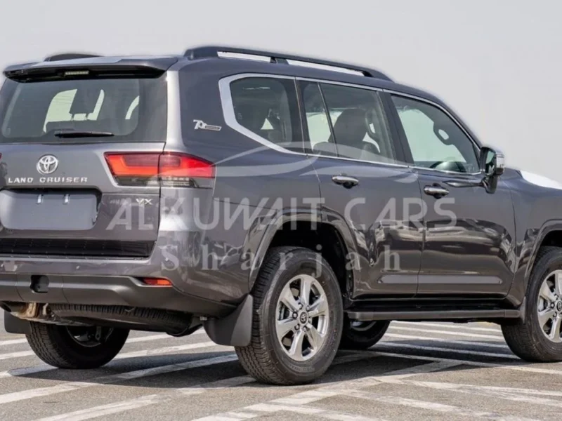 2024 Toyota Land Cruiser 300 VX 4.0 Litres 6 Cylinders Petrol Engine Grey Black SUV Automatic