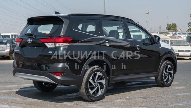 2023 Toyota Rush 1.5-liter, 4-Cylinder, 16-valve DOHC with Dual VVT-i Black SUV
