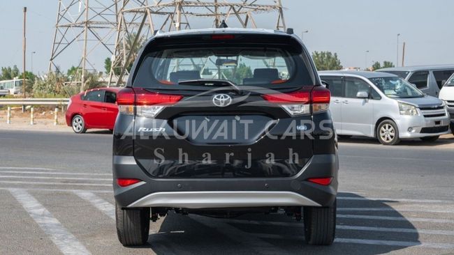 2023 Toyota Rush 1.5-liter, 4-Cylinder, 16-valve DOHC with Dual VVT-i Black SUV