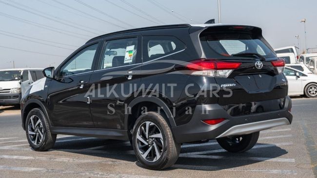 2023 Toyota Rush 1.5-liter, 4-Cylinder, 16-valve DOHC with Dual VVT-i Black SUV