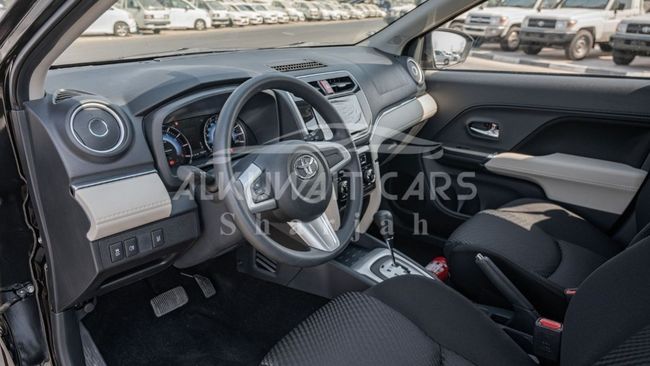 2023 Toyota Rush 1.5-liter, 4-Cylinder, 16-valve DOHC with Dual VVT-i Black SUV