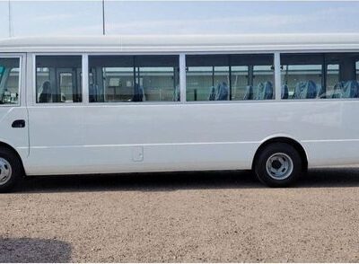 2024 Mitsubishi Rosa 4.2 Litre 4 Cylinders Diesel Engine White Blue Bus