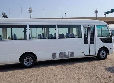 2024 Mitsubishi Rosa 4.2 Litre 4 Cylinders Diesel Engine White Blue Bus