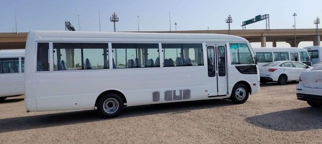 2024 Mitsubishi Rosa 4.2 Litre 4 Cylinders Diesel Engine White Blue Bus