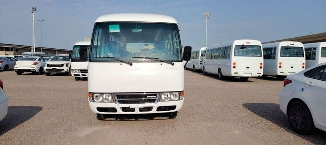 2024 Mitsubishi Rosa 4.2 Litre 4 Cylinders Diesel Engine White Blue Bus
