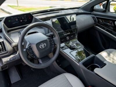 2023 Toyota bZ4X Electric Vehicle X-MODE 4WD PRO White Beige SUV 4WD