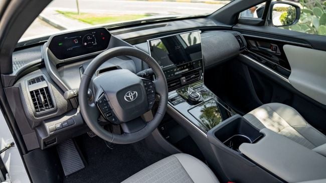 2023 Toyota bZ4X Electric Vehicle X-MODE 4WD PRO White Beige SUV 4WD