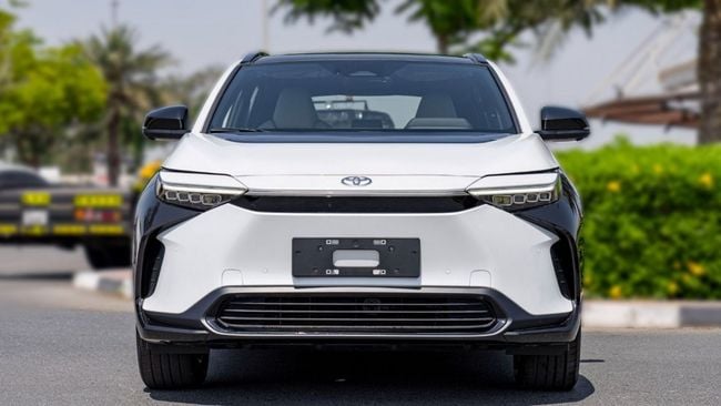 2023 Toyota bZ4X Electric Vehicle X-MODE 4WD PRO White Beige SUV 4WD