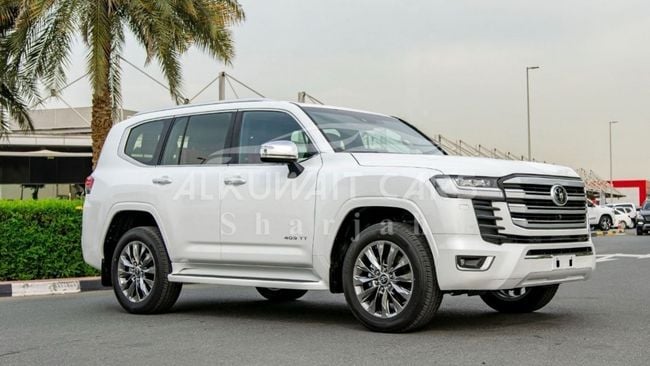 2025 Toyota Land Cruiser LC300 VXR 3.5 Liters 6 Cylinder Petrol Engine White Red SUV