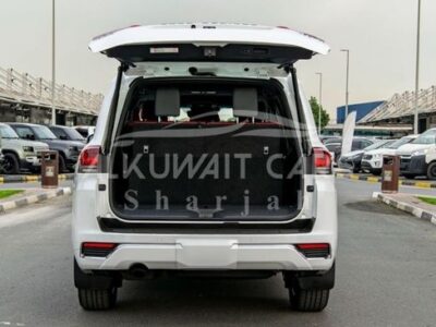 2025 Toyota Land Cruiser LC300 VXR 3.5 Liters 6 Cylinder Petrol Engine White Red SUV