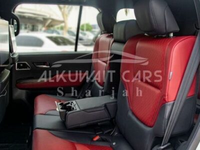 2025 Toyota Land Cruiser LC300 VXR 3.5 Liters 6 Cylinder Petrol Engine White Red SUV