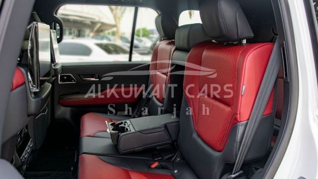 2025 Toyota Land Cruiser LC300 VXR 3.5 Liters 6 Cylinder Petrol Engine White Red SUV