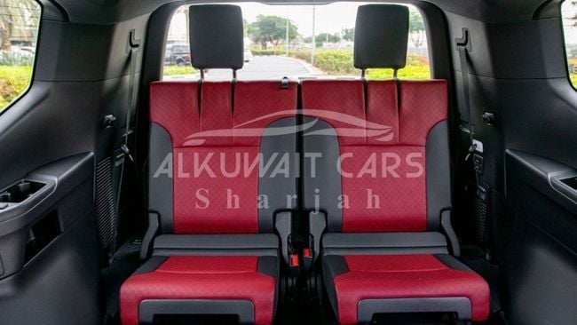 2025 Toyota Land Cruiser LC300 VXR 3.5 Liters 6 Cylinder Petrol Engine White Red SUV