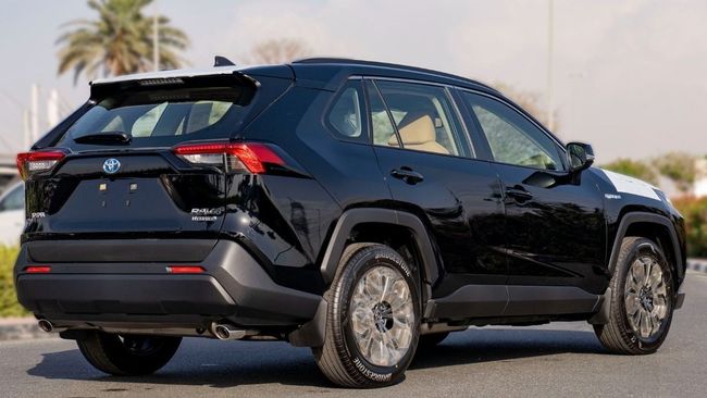 2024 Toyota RAV4 2.5 Litres 4 Cylinder Hybrid Engine Black Beige SUV Automatic