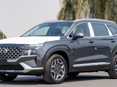 2023 Hyundai Santa Fe 2.5L MPI 4 Cylinder Petrol Engine Grey Tan SUV