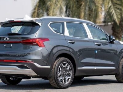 2023 Hyundai Santa Fe 2.5L MPI 4 Cylinder Petrol Engine Grey Tan SUV