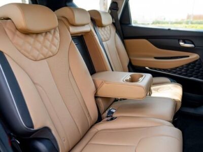 2023 Hyundai Santa Fe 2.5L MPI 4 Cylinder Petrol Engine Grey Tan SUV