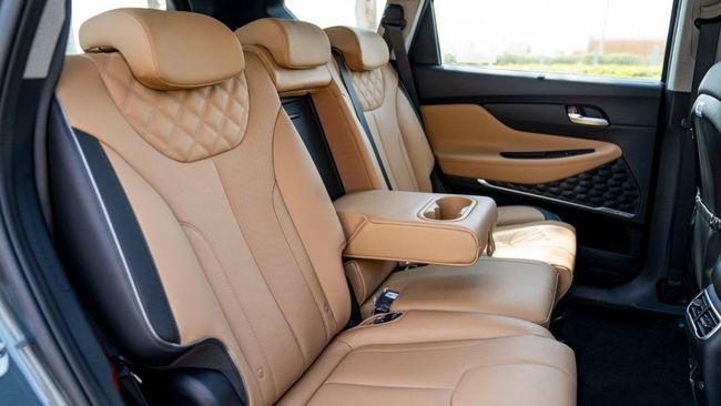 2023 Hyundai Santa Fe 2.5L MPI 4 Cylinder Petrol Engine Grey Tan SUV