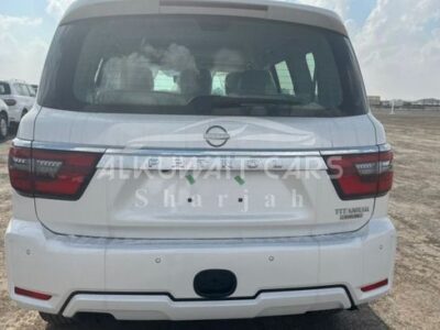 2023 Nissan Patrol Y62 Titanium 5.6 Litres 8 Cylinders Petrol Engine White Beige SUV
