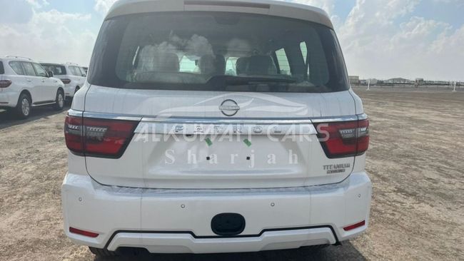 2023 Nissan Patrol Y62 Titanium 5.6 Litres 8 Cylinders Petrol Engine White Beige SUV