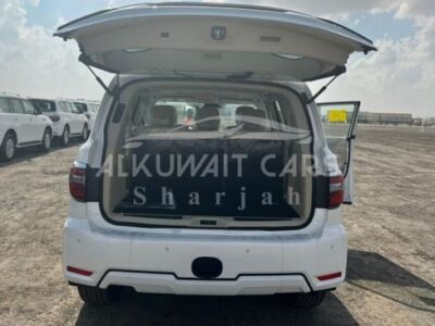 2023 Nissan Patrol Y62 Titanium 5.6 Litres 8 Cylinders Petrol Engine White Beige SUV