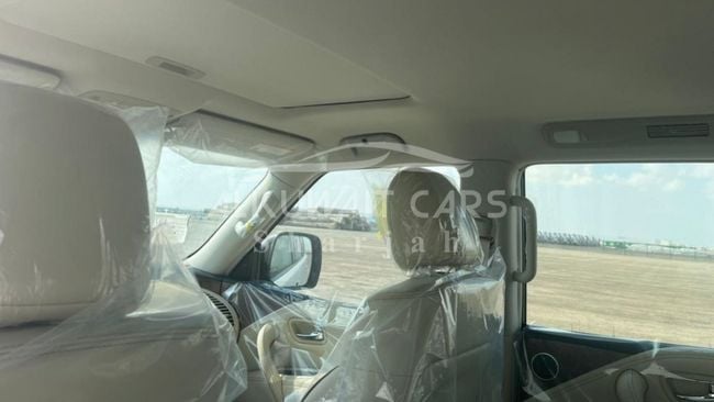 2023 Nissan Patrol Y62 Titanium 5.6 Litres 8 Cylinders Petrol Engine White Beige SUV