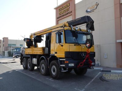 Mercedes Actros 4143 8x8 PALFINGER PK780T Crane 2002