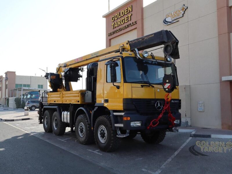 Mercedes Actros 4143 8x8 PALFINGER PK780T Crane 2002