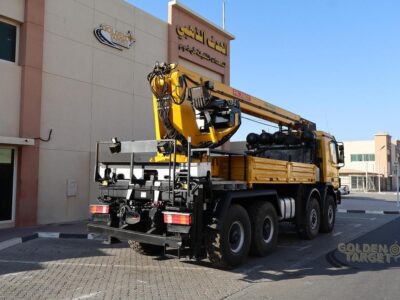 Mercedes Actros 4143 8x8 PALFINGER PK780T Crane 2002