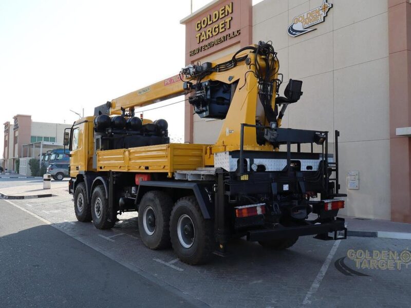 Mercedes Actros 4143 8x8 PALFINGER PK780T Crane 2002