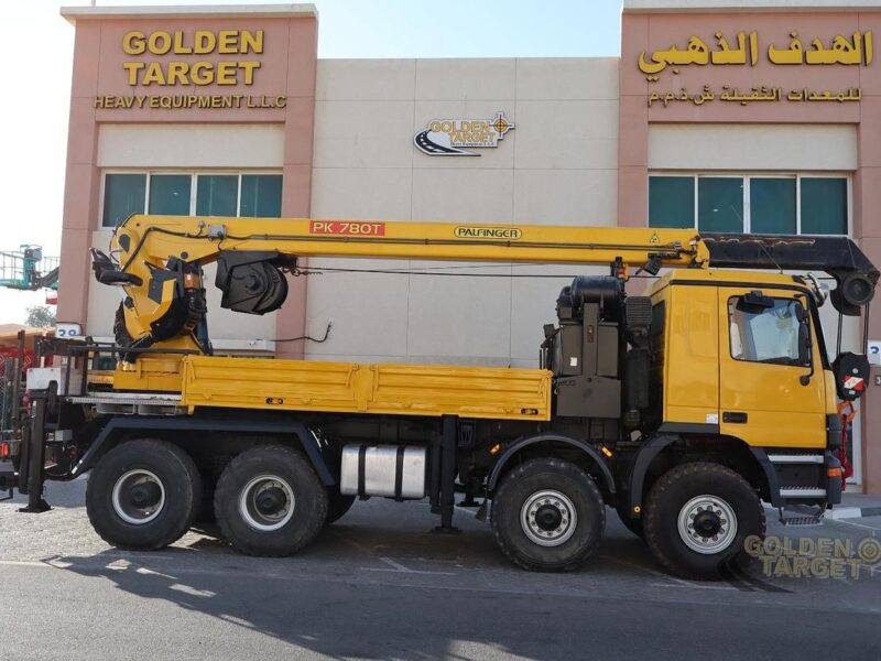 Mercedes Actros 4143 8x8 PALFINGER PK780T Crane 2002