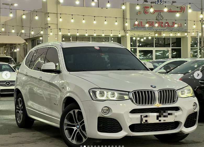 2016 BMW X3 2.0 Litres TwinPower Turbo Inline-4 Petrol Engine White Brown Luxury SUV