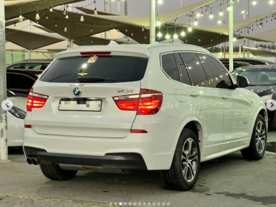 2016 BMW X3 2.0 Litres TwinPower Turbo Inline-4 Petrol Engine White Brown Luxury SUV
