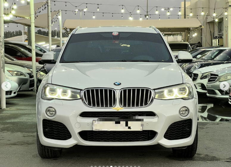2016 BMW X3 2.0 Litres TwinPower Turbo Inline-4 Petrol Engine White Brown Luxury SUV