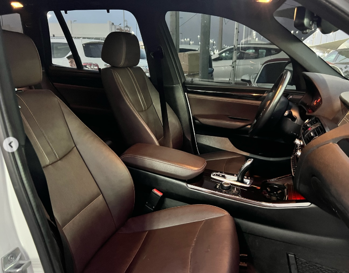 2016 BMW X3 2.0 Litres TwinPower Turbo Inline-4 Petrol Engine White Brown Luxury SUV