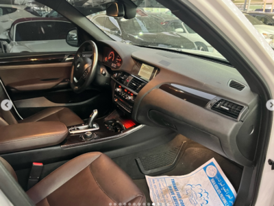 2016 BMW X3 2.0 Litres TwinPower Turbo Inline-4 Petrol Engine White Brown Luxury SUV
