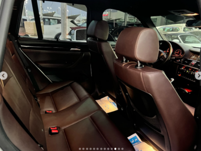 2016 BMW X3 2.0 Litres TwinPower Turbo Inline-4 Petrol Engine White Brown Luxury SUV