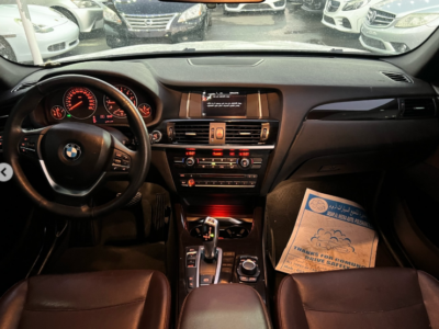 2016 BMW X3 2.0 Litres TwinPower Turbo Inline-4 Petrol Engine White Brown Luxury SUV