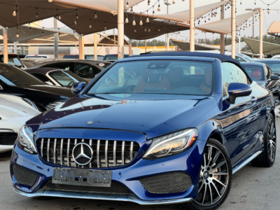 2018 Mercedes-Benz C300 2.0L turbocharged inline-4 Petrol Engine Brown Convertible