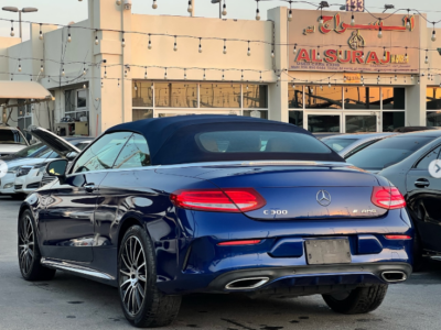 2018 Mercedes-Benz C300 2.0L turbocharged inline-4 Petrol Engine Brown Convertible