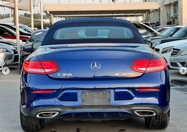 2018 Mercedes-Benz C300 2.0L turbocharged inline-4 Petrol Engine Brown Convertible