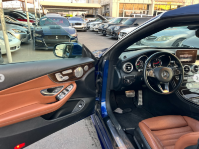 2018 Mercedes-Benz C300 2.0L turbocharged inline-4 Petrol Engine Brown Convertible