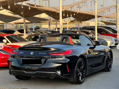 2019 BMW Z4 sDrive20i 2.0-liter turbocharged 4-cylinder Petrol Engine Blue Red Convertible